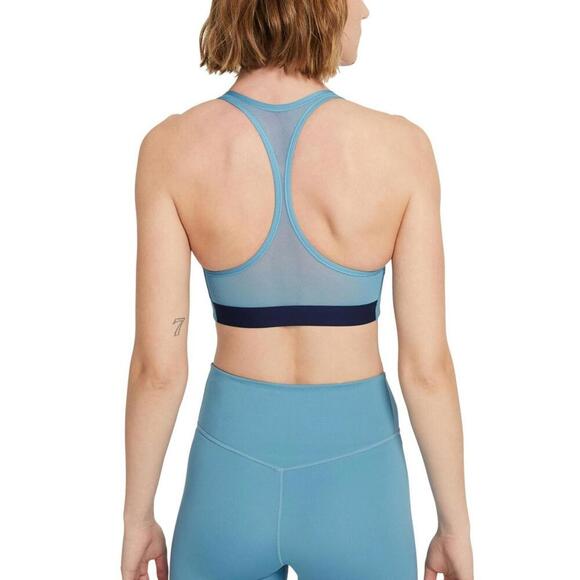 NIKE Women's Logo Racerback Medium Impact Sports Bra, Size - Medium - Picture 2 of 2